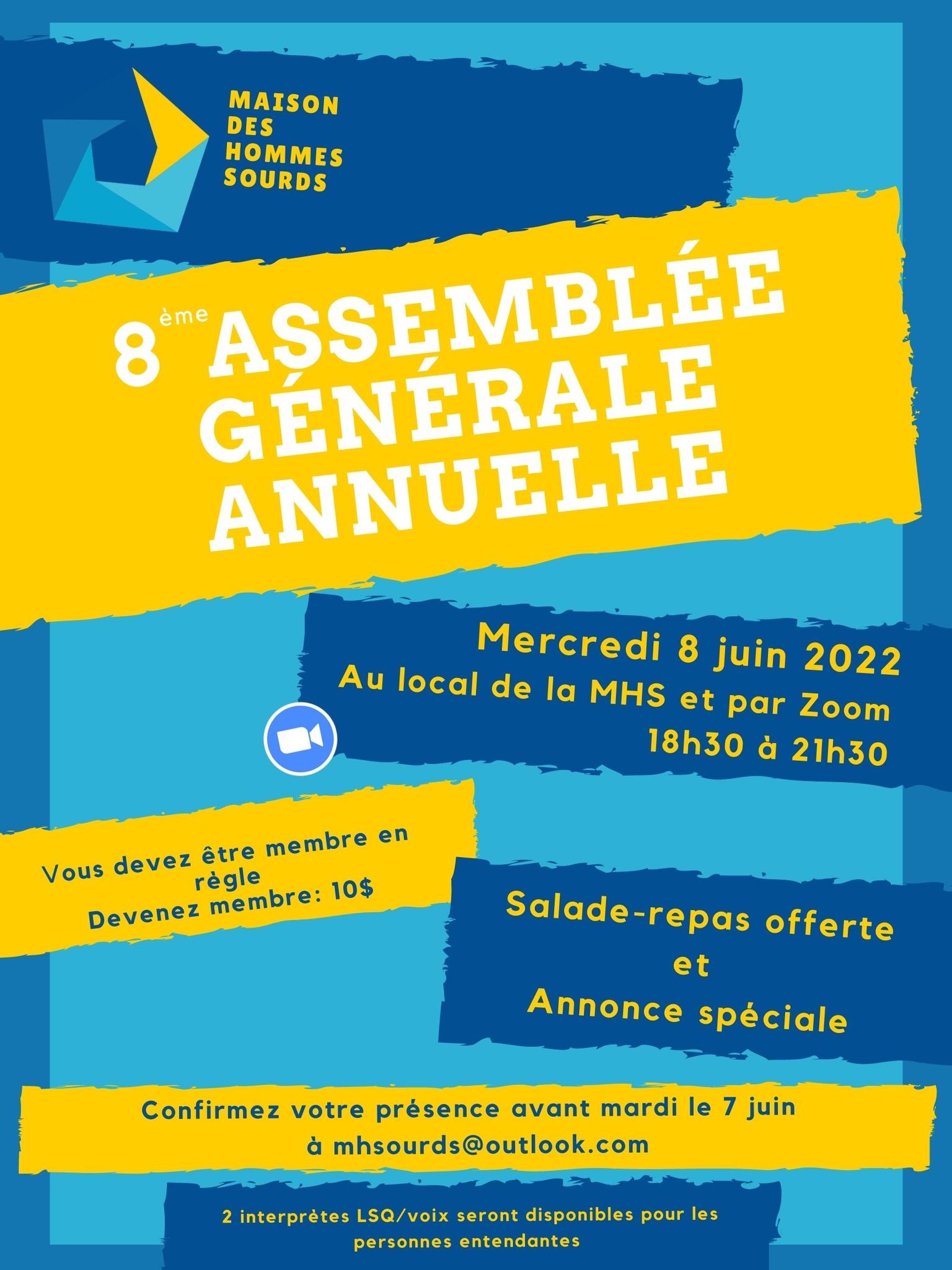 Évènements - Assemblée générale annuelle